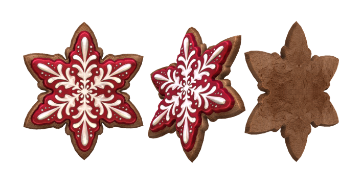 Snow Flower Cookie